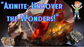 Unveiling the Hidden Wonders of Axinite The Ultimate Guide [upl. by Carvey]