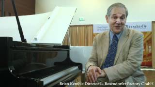 Bösendorfer Director Brian Kemble about Bol Pianos [upl. by Decamp]