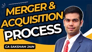 Mergers amp Acquisitions Process in RealLife  MampA Process Explained by CA Saksham Jain [upl. by Sucramraj216]