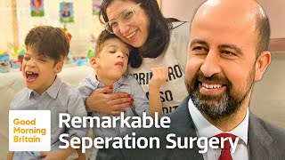 Conjoined Twins Remarkable Recovery After Separation Surgery Owase Jeelani  Good Morning Britain [upl. by Namyh]