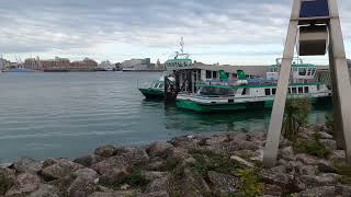 Gosport ferry terminal Walkabout HD 1080p [upl. by Nywled]