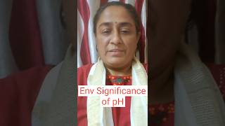 Environmental Significance of pH in Hindi  shortsfeed gtu shortvideo shortsyoutubeCivil101 [upl. by Arielle]