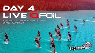 Day 4  Live iQFOiL U23 Worlds 2024 [upl. by Ahsasal]