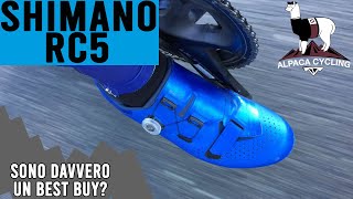 recensione scarpe Shimano RC5  bonus finale [upl. by Asfah97]