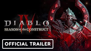 Diablo 4 Season of the Construct  Official Gameplay Trailer [upl. by Avrom]