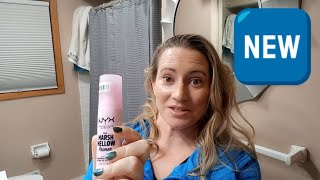 NYX Cosmetics NEW Marshmellow Smoothing Primer 10 in 1 Multitasking Primer First Impressions Review [upl. by Eudora]