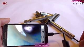 Inspection camera for Android with micro USB  wwwcoolmaniacom [upl. by Onitnerolf]