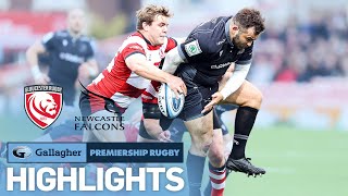 Gloucester v Newcastle  HIGHLIGHTS  Dramatic Finish at Kingsholm  Gallagher Premiership 202122 [upl. by Miah]