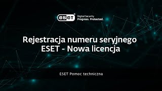 Rejestracja numeru seryjnego ESET  Nowa licencja  2014 [upl. by Skipper]