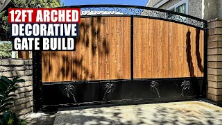 12ft Arched Decorative Gate Build  JIMBOS GARAGE [upl. by Gawen]