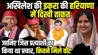 Akhilesh Yadav की Iqra Hasan की Haryana में दिखी ताकत  Haryana Election Result  The Rajneeti [upl. by Anderer314]