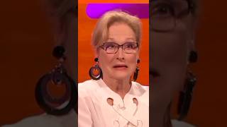 MERYL STREEP SHARES STORY ABOUT HER NAME  THE GRAHAM NORTON SHOW  shorts acting [upl. by Elleivad521]