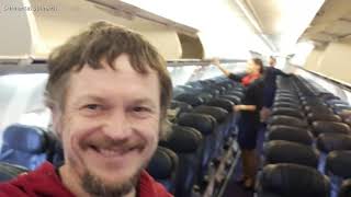 Lithuanian man flies alone on huge plane to Italy [upl. by Marthe]