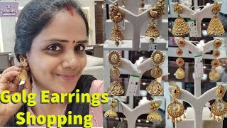 Antic Earrings in Tanishq VJMummy gold earrings earringsdesign earringscollection tamil [upl. by Ingaborg]