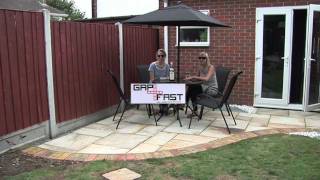 Gapfast  How to Lay Patios amp Paving Easilymov [upl. by Akcebar942]