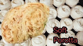 നാടൻ പൊറോട്ട  Soft Porotta  How to make soft Porotta  Village style porotta Home made Porotta [upl. by Waddington]