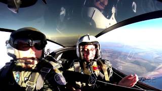 Zero to 4Gs Fighter Plane Thrill Ride  Amazing Cockpit Video [upl. by Eilrac]