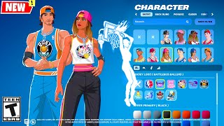 Fortnite Leaked Blacktop Ballers Skins Emotes and All Cosmetics early showcase [upl. by Ravel115]