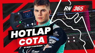 Hotlap Grand Prix van Amerika in Austin F1 2021 met Rudy van Buren  RacingNews365 [upl. by Zorina]