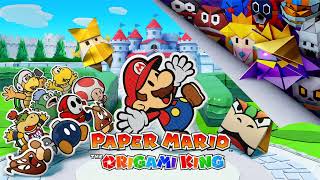 Fire Vellumental Cave  Paper Mario The Origami King OST [upl. by Weihs]