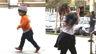 Mason Disick Tries To Run Away From Aunt Khloe 2011 [upl. by Corenda]