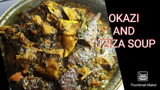 How To Cook Thick Okazi Soup For Abroad People  Dried Okazi And Spinach For Nigerians In Europe [upl. by Glenda267]