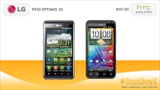 Fight LG P920 OPTIMUS 3D vs HTC EVO 3D  BestBoyZ [upl. by Artnoed870]