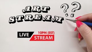 14th Live Drawing Stream Sketching and Concept Exploration [upl. by Nnovahs]