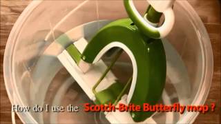 ScotchBrite Butterfly Mop  Superior Butterfly Squeezing Mechanism [upl. by Gino]