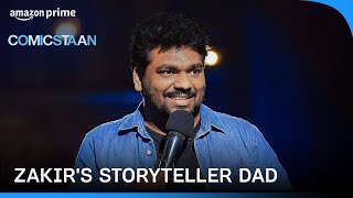 Zakir Khan Talks About His Father  Comicstaan  Prime Video India [upl. by Aronos766]