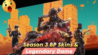 Codm Season 3 BP Characters and Legendary Dame First Look 🥵 [upl. by Erehpotsirhc]