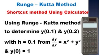 SNM  MA3251  Unit 5  Fourth order Runge Kutta Method Using Calculator  Problem in Tamil [upl. by Abbye142]