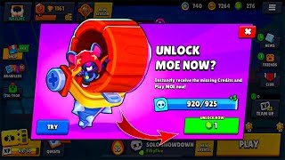 HOW I GOT A NEW BRAWLER MOE✅ FREE GIFTS ON A NEW ACCOUNT IN BRAWL STARS🔥 [upl. by Glenda]