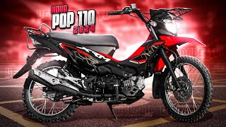 NOVA POP 110i 2024  HONDA MOTOS PODERIA LANÇAR NOVA RMX NO LUGAR DA POP [upl. by Winwaloe264]