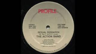 Action Band  Sexual Research Dub Version Profile records 1986 [upl. by Elden]