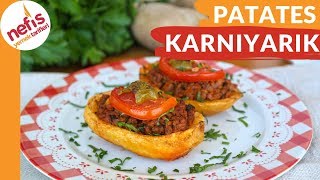 EFSANE OLACAK BİR YEMEK 😍 Fırında Patates Karnıyarık Tarifi [upl. by Yunfei590]