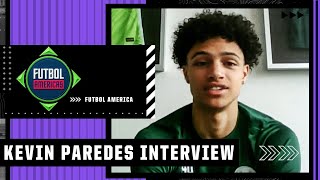 Kevin Paredes Interview Moving from DC United to VfL Wolfsburg  Futbol Americas [upl. by Fidelia]