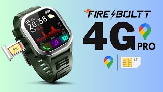 Budget quot4G Callingquot Smart Watch  Fireboltt 4G Pro Review [upl. by Ecirtam]