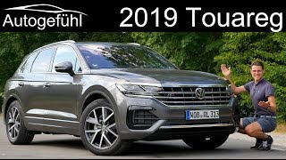 Allnew Volkswagen Touareg III RLine FULL REVIEW 2019 VW Touareg 3 test  Autogefühl [upl. by Luo]