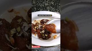 தீபாவளி ஸ்வீட் ஒரு கப் கோதுமை மாவு போதும்  Wheat Gulab jamun Recipe 😋food gulabjamun cooking [upl. by Eilrahs]