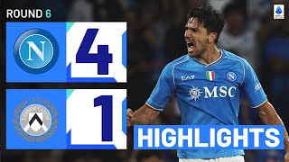 NapoliUdinese 41  Kvara back to scoring ways Goals amp Highlights  Serie A 202324 [upl. by Godfree]