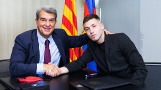 Official Antonio Aranda Welcome to Fc Barcelona  The New Magician 🔥🔥 [upl. by Magnuson]