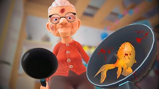 Soy un GATO y ATACO a mi Abuela con Sartén  I am a Cat VR [upl. by Fessuoy911]