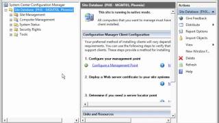 Installing System Center Configuration Manager 2007 R2 in Native Mode on Windows 2008 R2 Training [upl. by Rogozen]