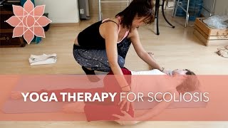 YOGA THERAPY FOR SCOLIOSIS [upl. by Suehtomit]