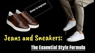 Jeans and Sneakers The Essential Style Formula for Men [upl. by Meyers583]