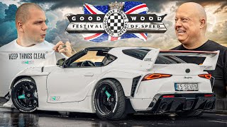 Nowa Supra TARGA LBWK Jedyna na świecie  W Koenigseggu na Goodwood Yaris GR Body i tak dalej [upl. by Earazed]