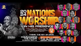 2024 NATIONS WORSHIP IN HIS PRESENCE 26012024 [upl. by Mandeville]