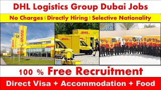 DHL Group Hiring Staff In Dubai 2024 dubaijobs jobsindubai [upl. by Reffotsirhc666]