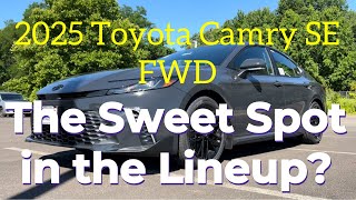 2025 Toyota Camry SE Is the FWD Camry The Sweet Spot in the Lineup [upl. by Skell]